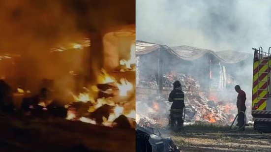 Criminosos incendeiam vagões de trem em Cubatão; este é o 4º ataque registrado na região