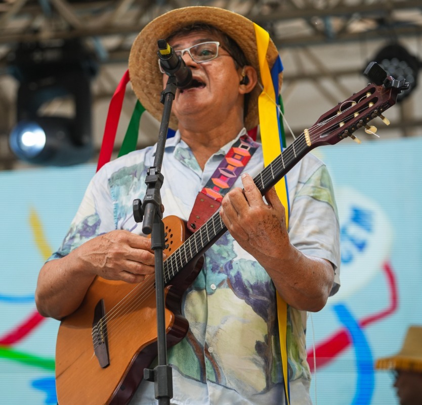 Encontro de gerações: pai e filha, Júnior Soares (Arraial do Pavulagem) e Luê levam o novo espetáculo “Dois Rios” ao SESC Teatro Casa Isaura Campos dia 07/12 com entrada gratuita