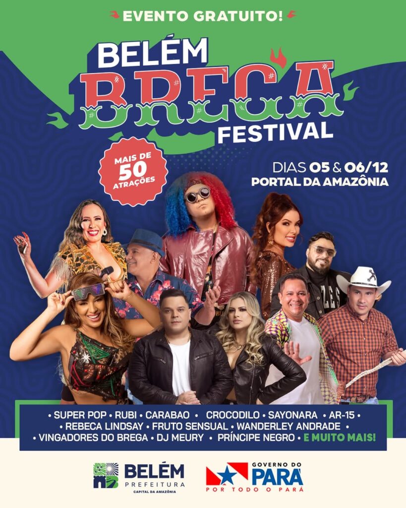 Prefeitura e Turismo promovem festival com 12 horas de brega
