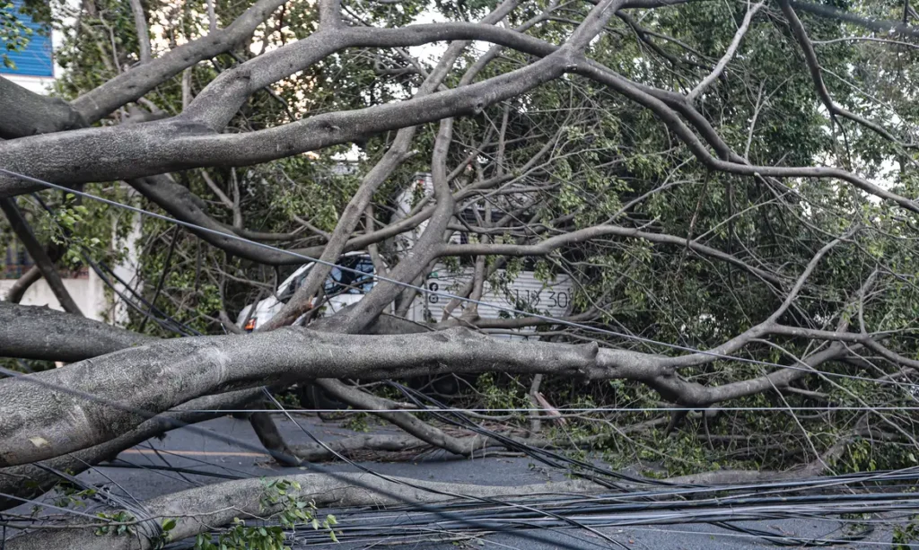 Volta a chover em São Paulo e número de pessoas sem luz aumenta
