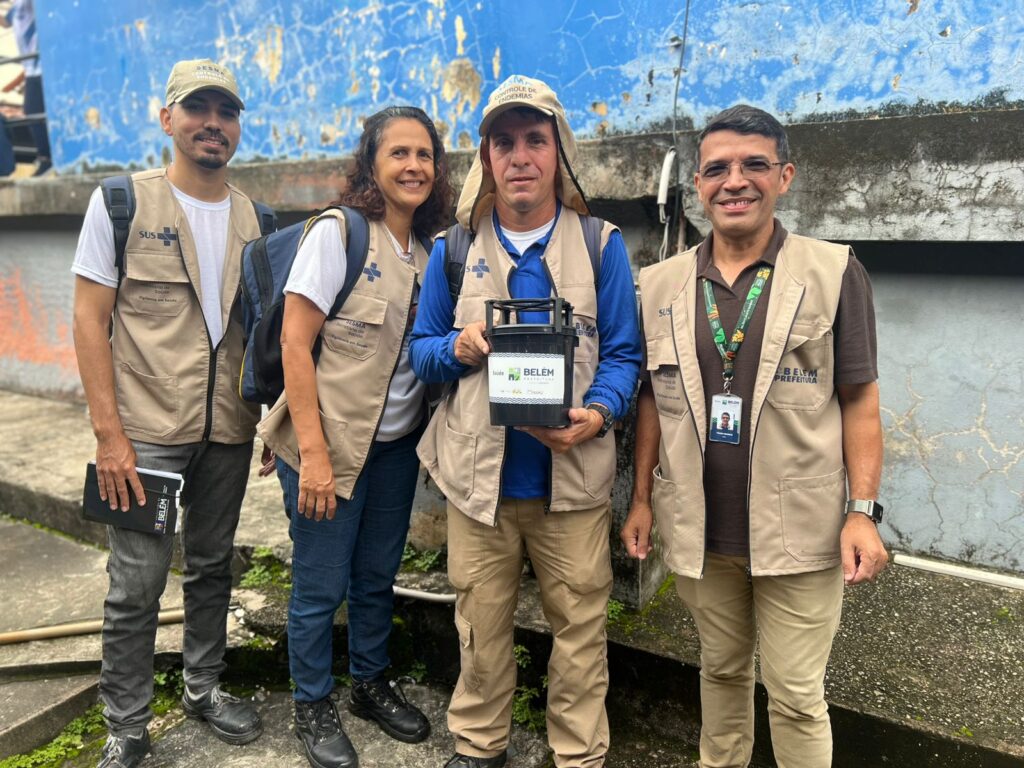 Belém instala mais de 5 mil armadilhas contra o mosquito da dengue