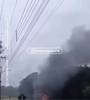 Vídeo: Caminhão Pega Fogo Na Pa-140 Em Santa Izabel Do Pará 🚨