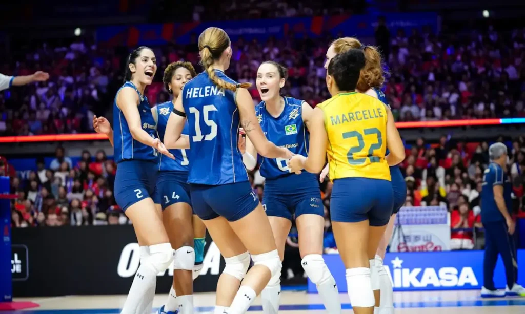 Liga das Nações: seleção feminina pega Japão na quarta em 1º mata-mata